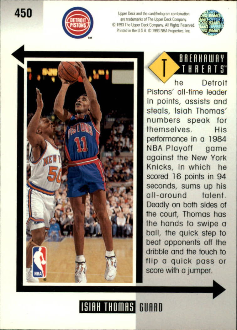 thumbnail 373  - 1993-94 Upper Deck Basketball Card Pick 263-510