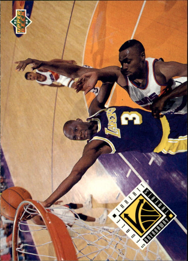 thumbnail 408  - 1993/1994 Upper Deck Basketball Part 2 Main Set Cards #250 to #499