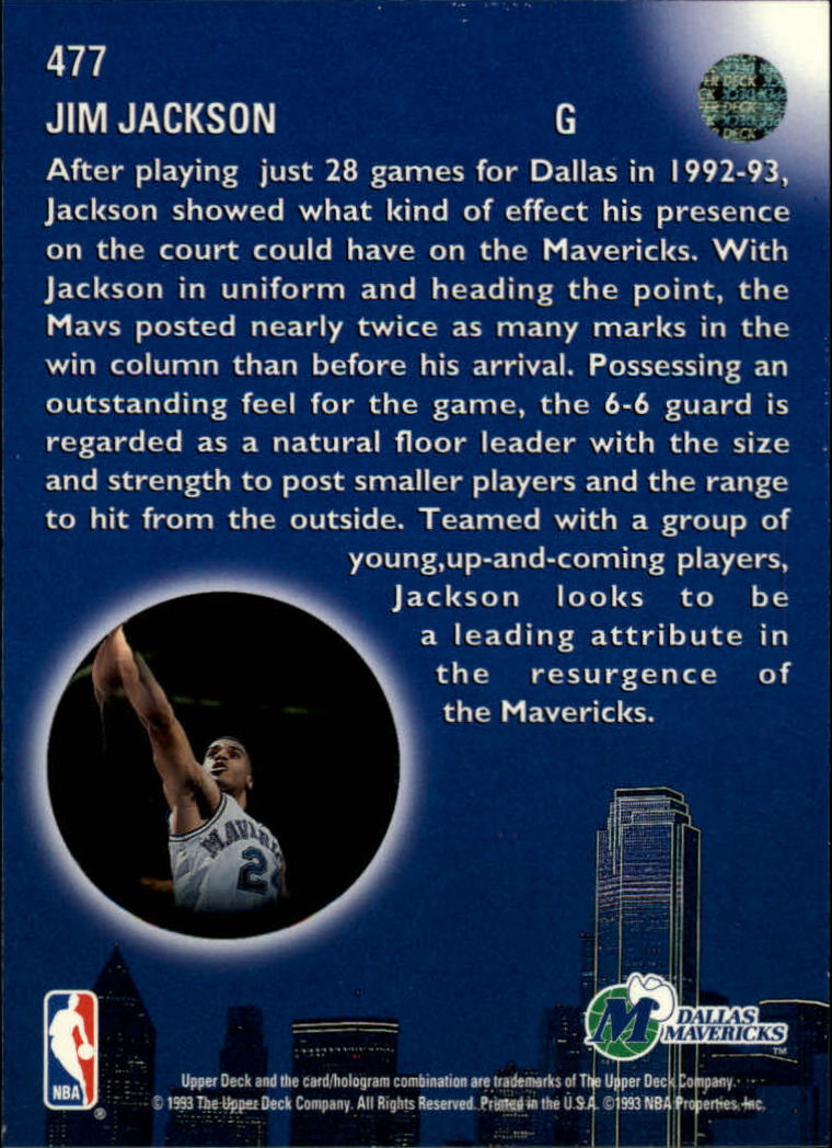 thumbnail 425  - 1993-94 Upper Deck Basketball Card Pick 263-510