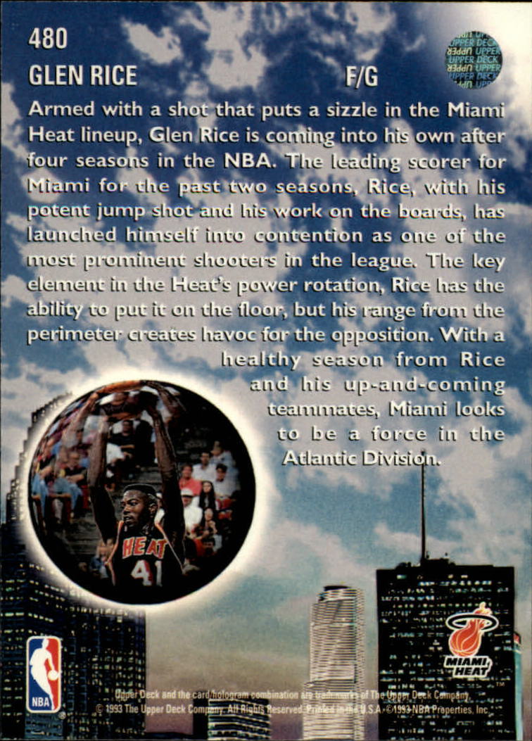 thumbnail 431  - 1993-94 Upper Deck Basketball Card Pick 263-510