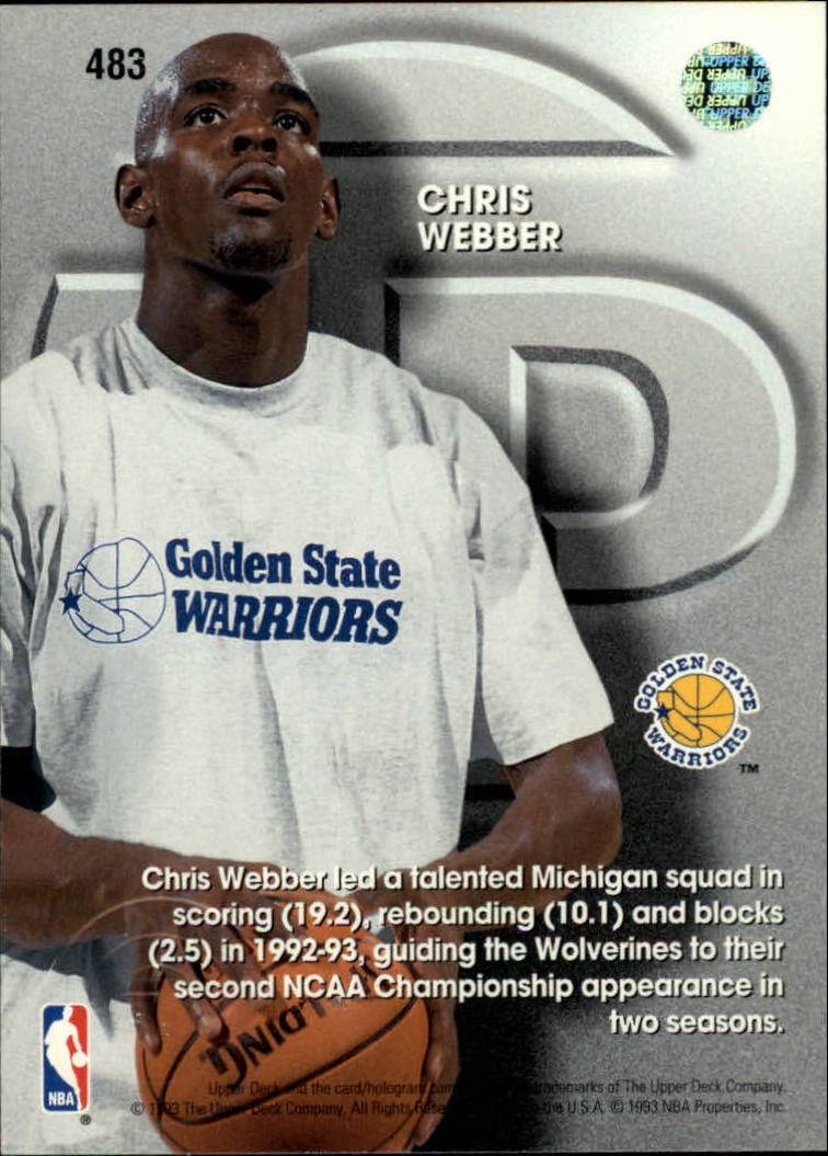 thumbnail 437  - 1993-94 Upper Deck Basketball Card Pick 263-510