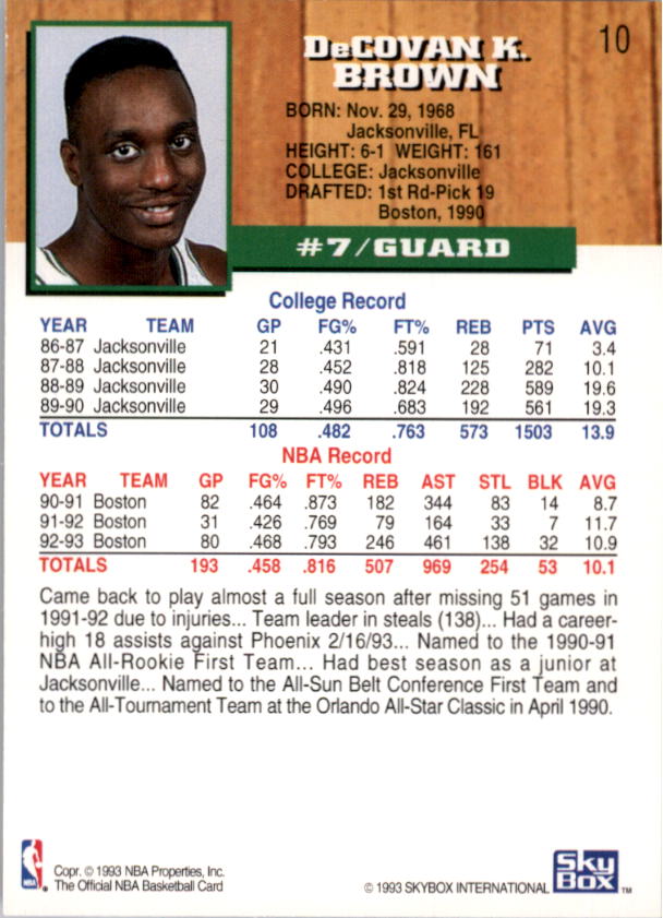 thumbnail 21  - A7935- 1993-94 Hoops Basketball Card #s 1-250 -You Pick- 10+ FREE US SHIP
