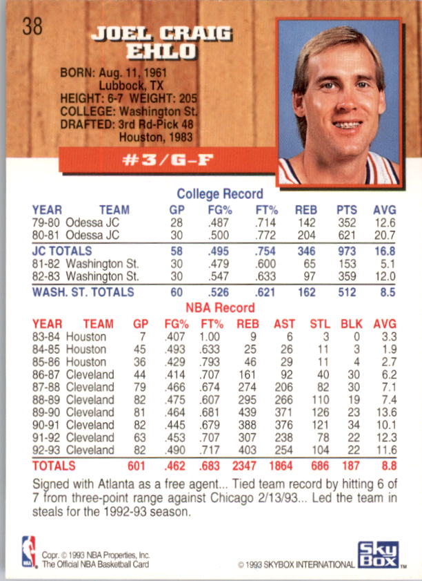 thumbnail 77  - A7935- 1993-94 Hoops Basketball Card #s 1-250 -You Pick- 10+ FREE US SHIP