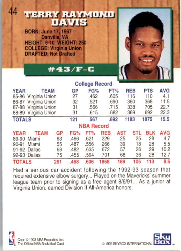 thumbnail 89  - A7935- 1993-94 Hoops Basketball Card #s 1-250 -You Pick- 10+ FREE US SHIP