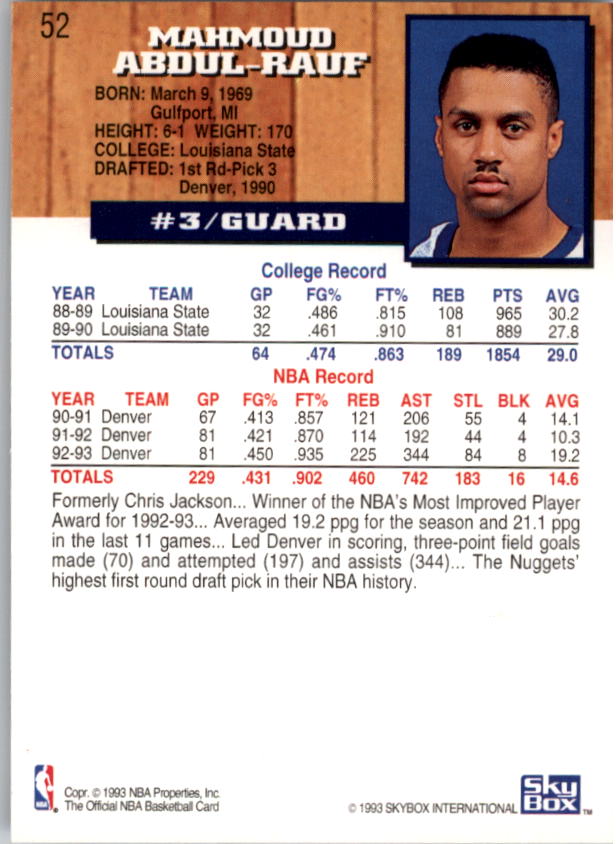 thumbnail 101  - 1993-94 Hoops Basketball Card Pick 1-250