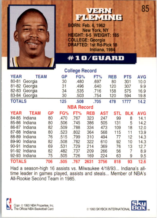 thumbnail 171  - A7935- 1993-94 Hoops Basketball Card #s 1-250 -You Pick- 10+ FREE US SHIP