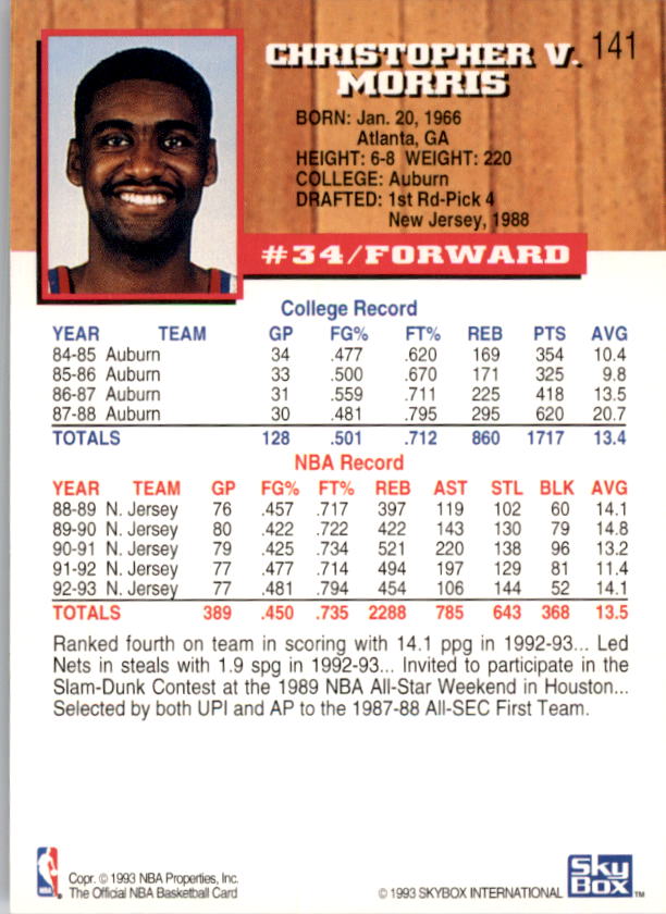 thumbnail 279  - 1993-94 Hoops Basketball Card Pick 1-250