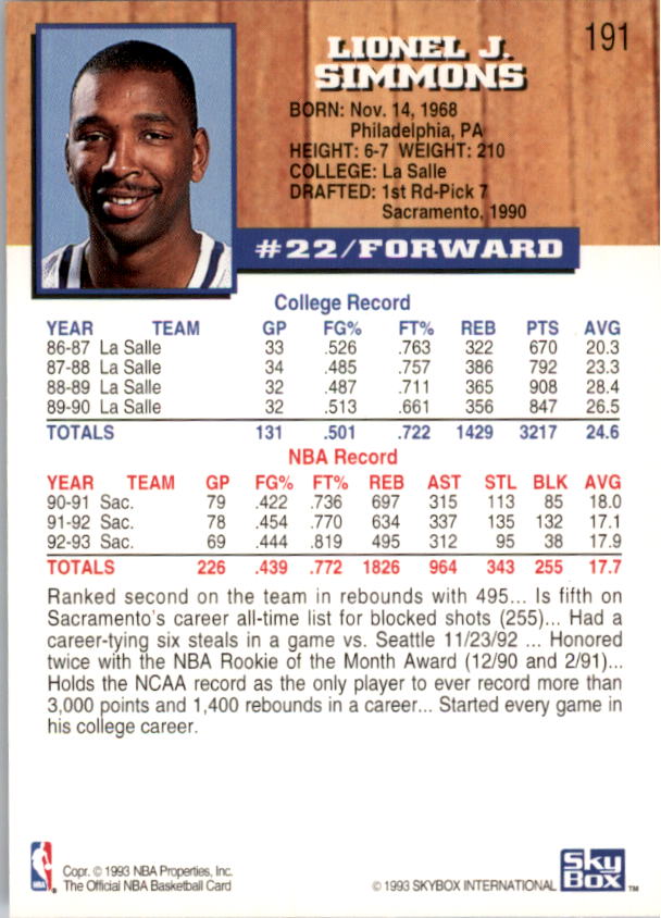 thumbnail 379  - 1993-94 Hoops Basketball #1-250 - Your Choice GOTBASEBALLCARDS