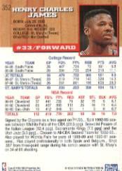 thumbnail 197  - 1993-94 Hoops Basketball Card Pick 251-421