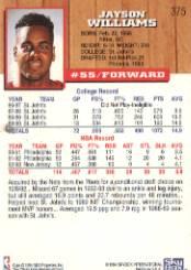 thumbnail 243  - 1993-94 Hoops Basketball Card Pick 251-421