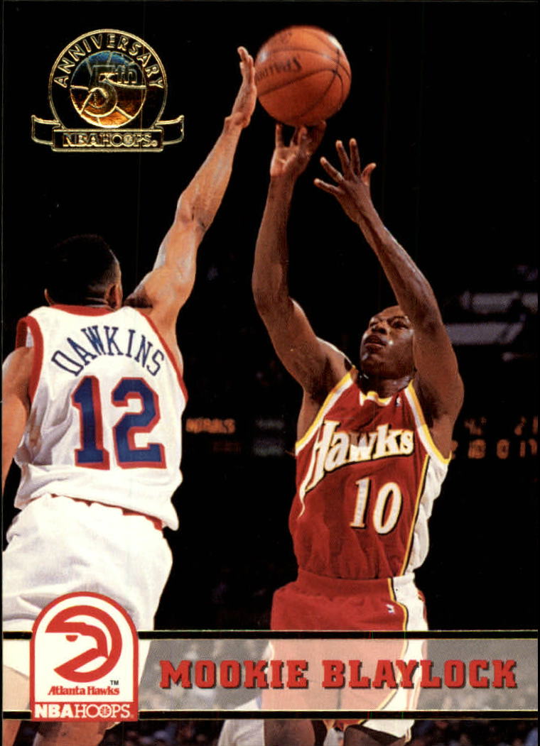 thumbnail 2  - 1993-94 Hoops Fifth Anniversary Gold Basketball Card Pick 1-165