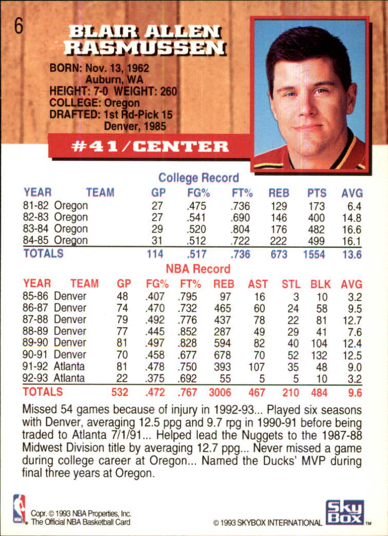thumbnail 9  - 1993-94 Hoops Fifth Anniversary Gold Basketball Card Pick 1-165
