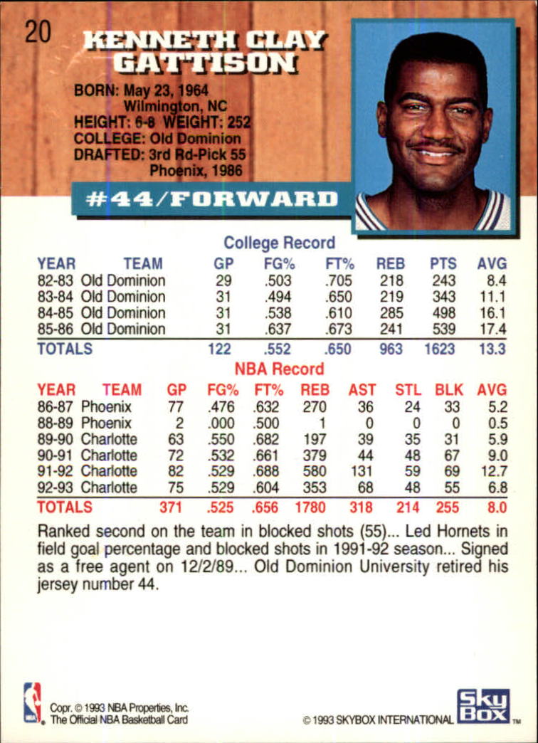 thumbnail 21  - 1993-94 Hoops Fifth Anniversary Gold Basketball Card Pick 1-165