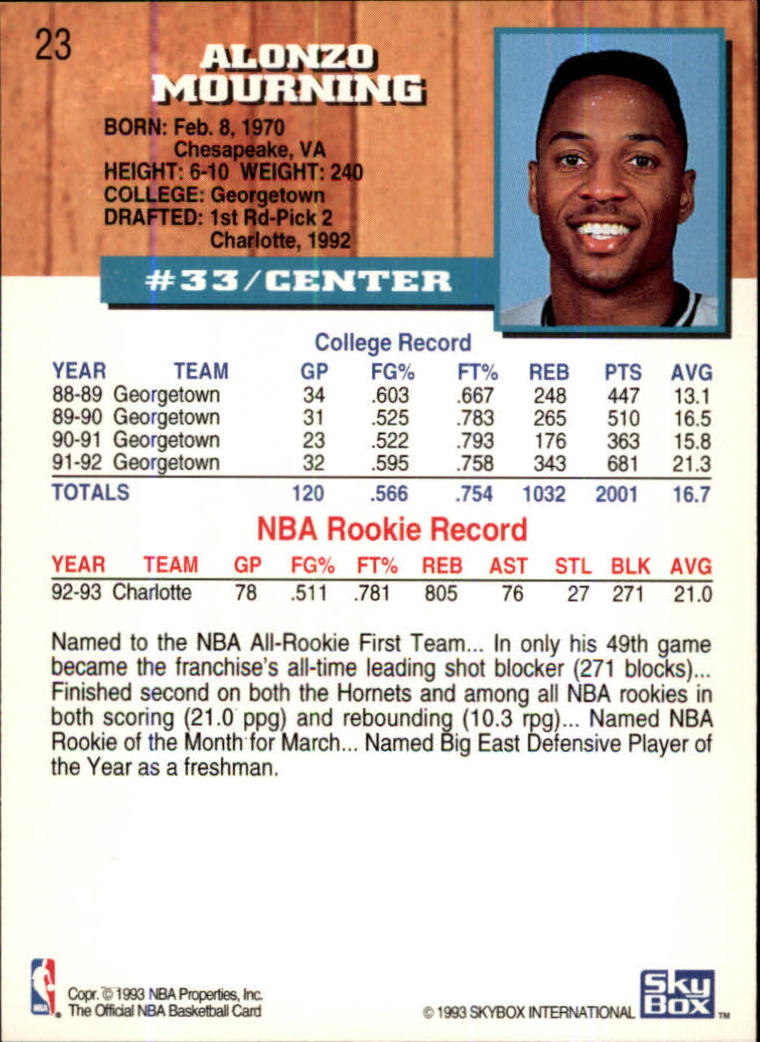 thumbnail 23  - 1993-94 Hoops Fifth Anniversary Gold Basketball Card Pick 1-165