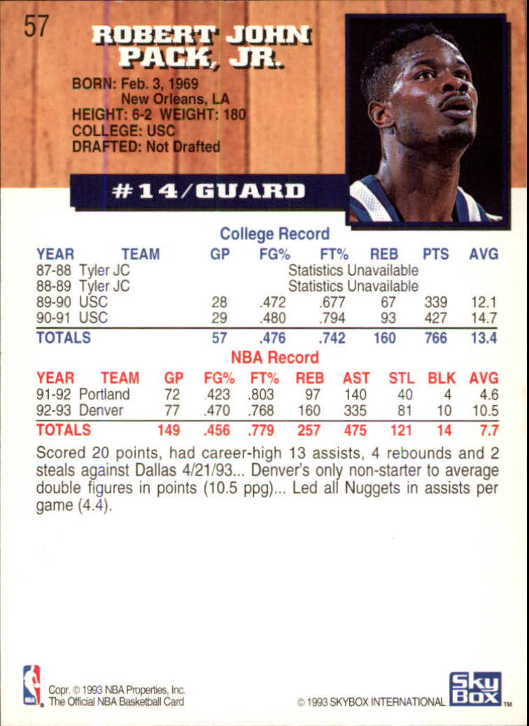 thumbnail 59  - 1993-94 Hoops Fifth Anniversary Gold Basketball Card Pick 1-165