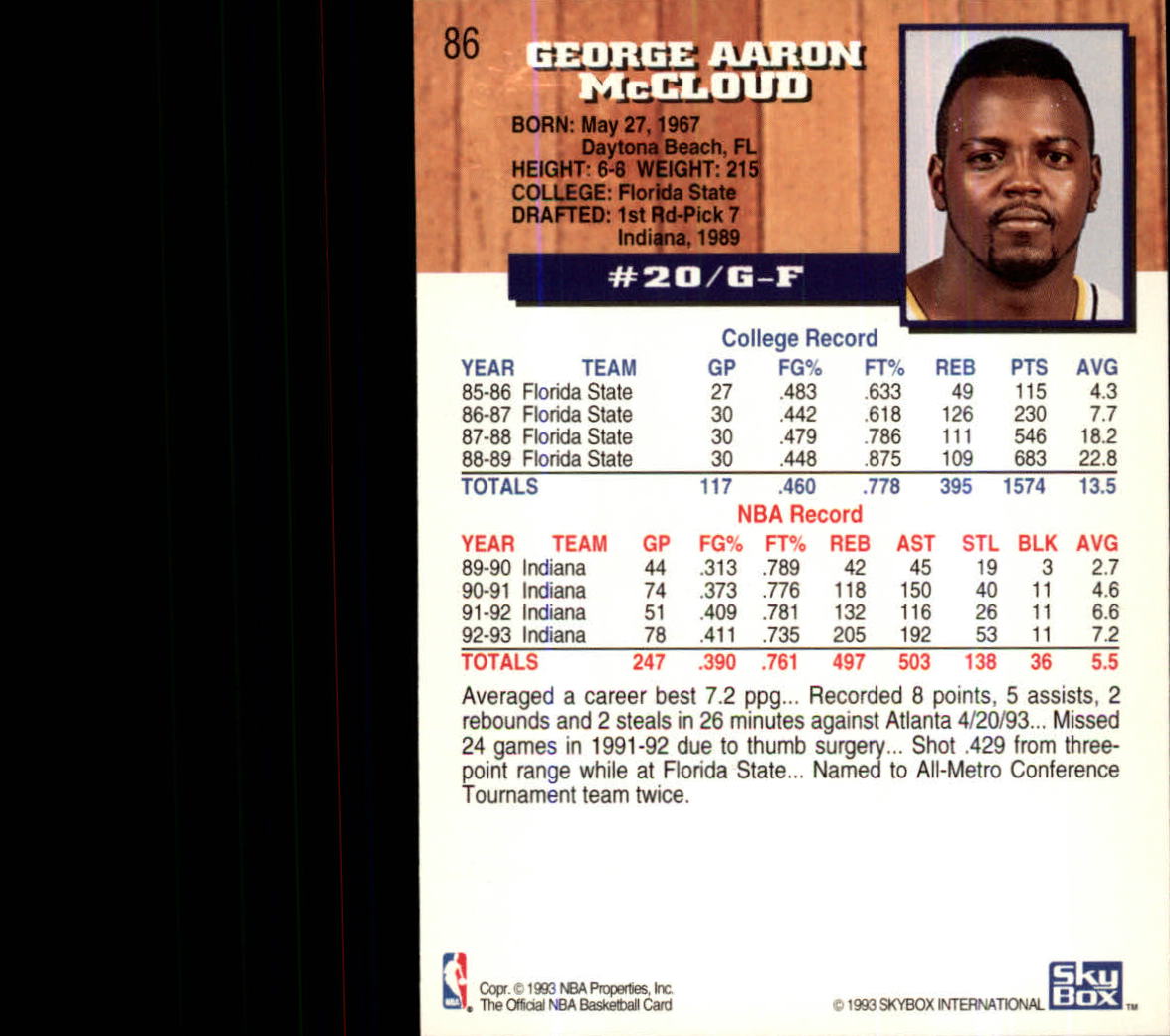 thumbnail 95  - 1993-94 Hoops Fifth Anniversary Gold Basketball Card Pick 1-165