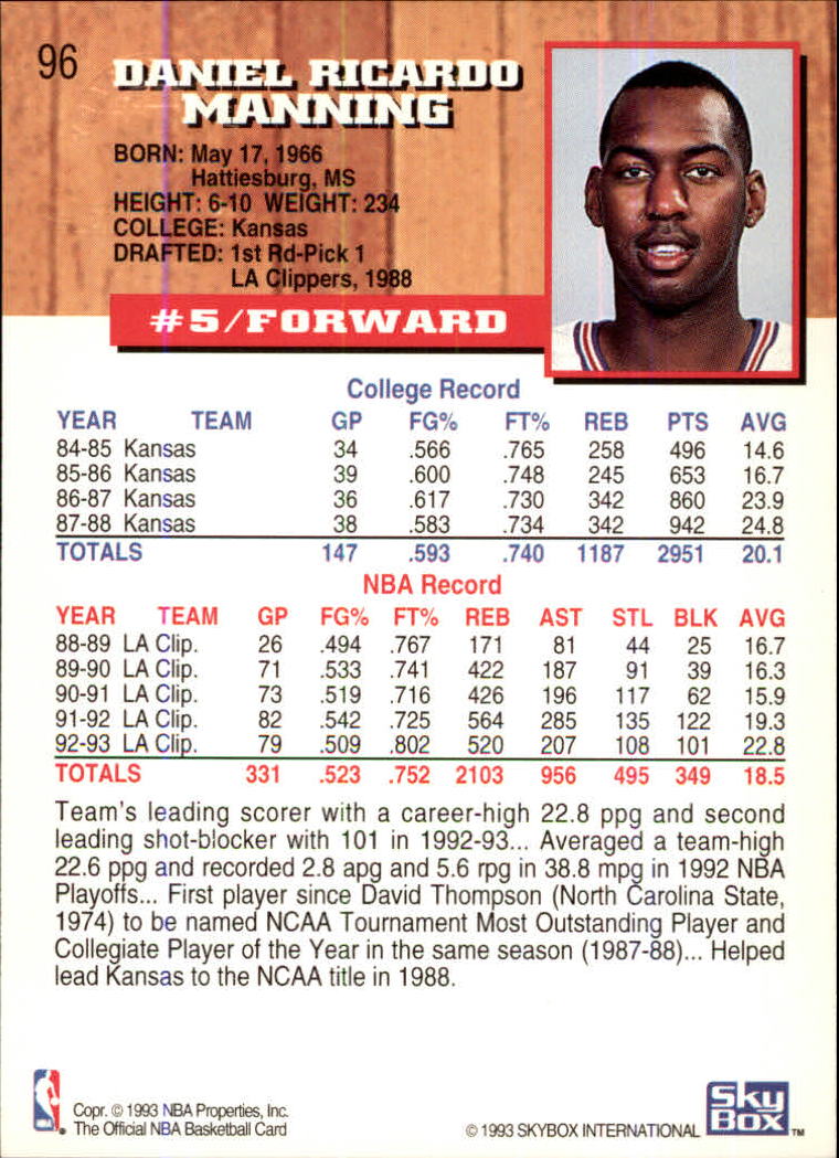 thumbnail 111  - 1993-94 Hoops Fifth Anniversary Gold Basketball Card Pick 1-165