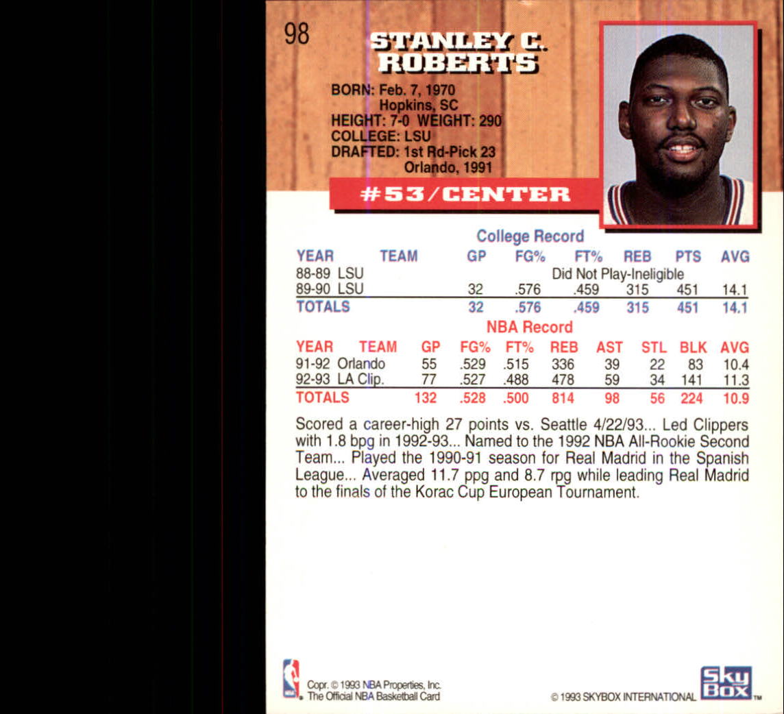 thumbnail 113  - 1993-94 Hoops Fifth Anniversary Gold Basketball Card Pick 1-165