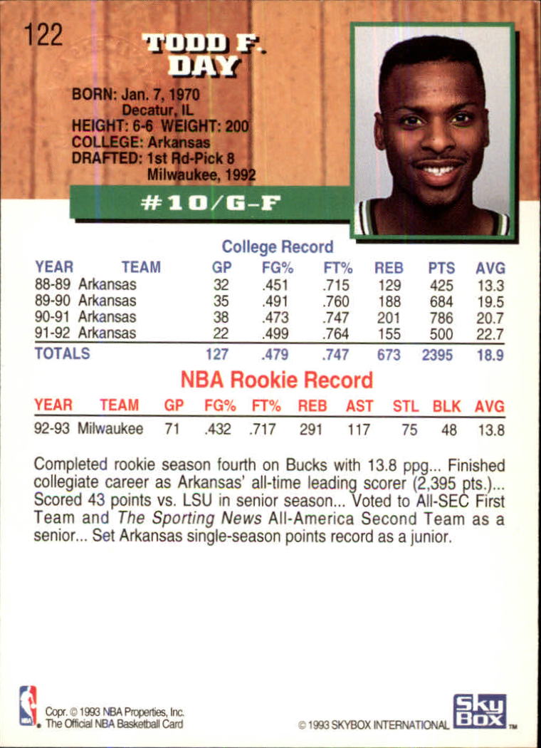 thumbnail 145  - 1993-94 Hoops Fifth Anniversary Gold Basketball Card Pick 1-165