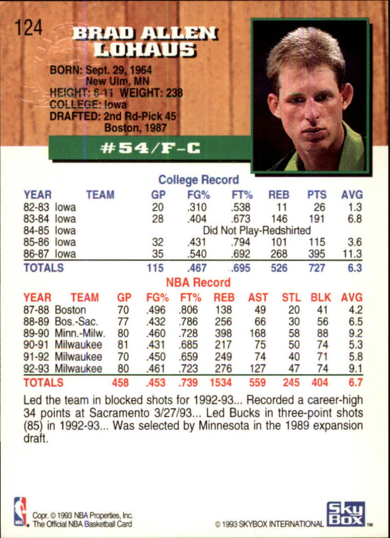 thumbnail 149  - 1993-94 Hoops Fifth Anniversary Gold Basketball Card Pick 1-165