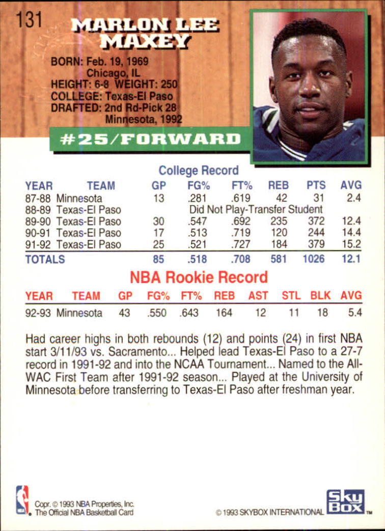 thumbnail 241  - 1993-94 Hoops Fifth Anniversary Gold 1-250 (A7037) - You Pick - 10+ FREE SHIP