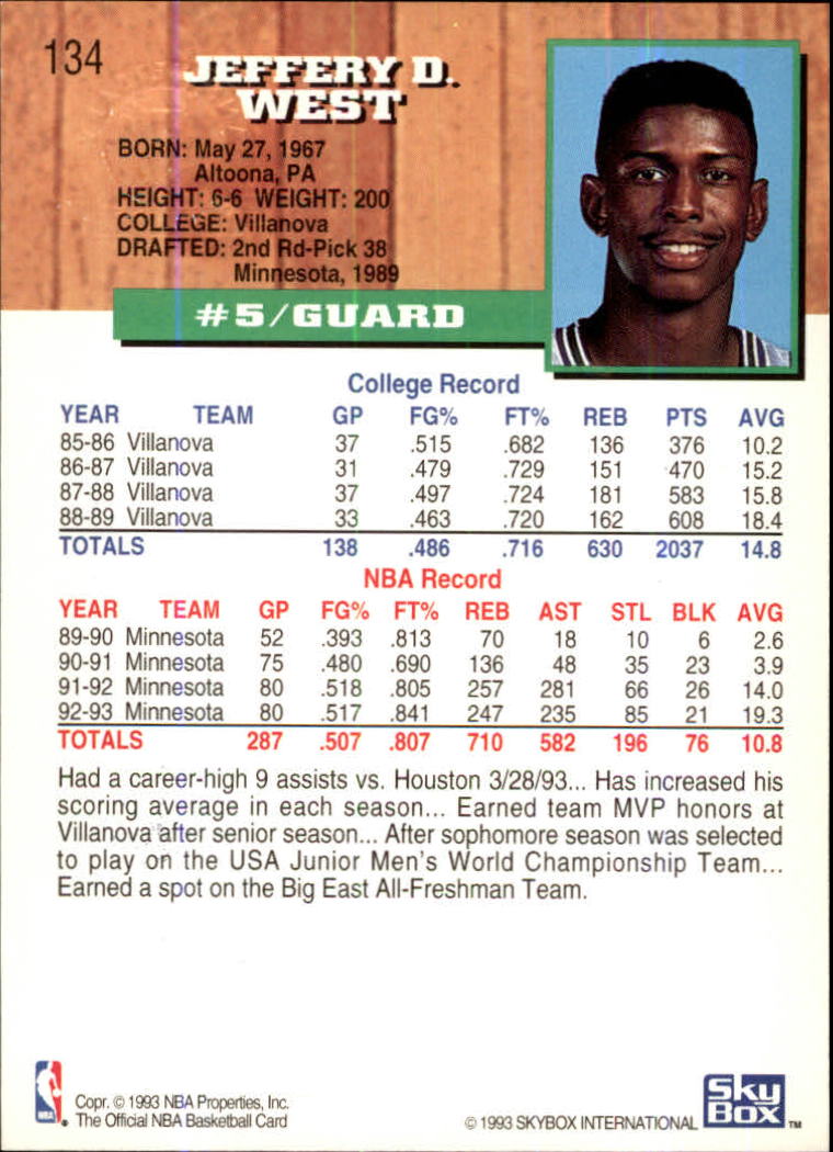 thumbnail 159  - 1993-94 Hoops Fifth Anniversary Gold Basketball Card Pick 1-165