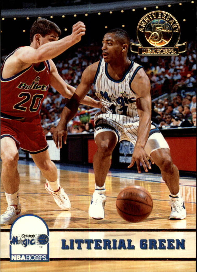 thumbnail 186  - 1993-94 Hoops Fifth Anniversary Gold Basketball Card Pick 1-165
