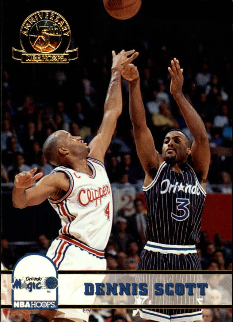thumbnail 190  - 1993-94 Hoops Fifth Anniversary Gold Basketball Card Pick 1-165