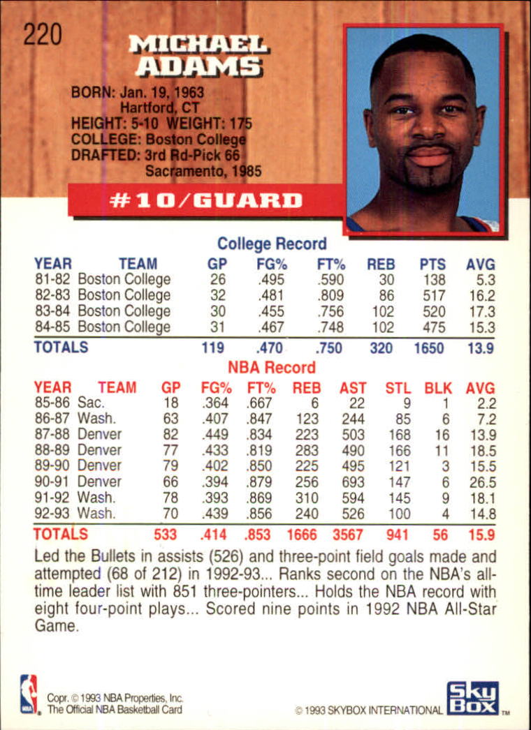 thumbnail 65  - 1993-94 Hoops Fifth Anniversary Gold Basketball Card Pick