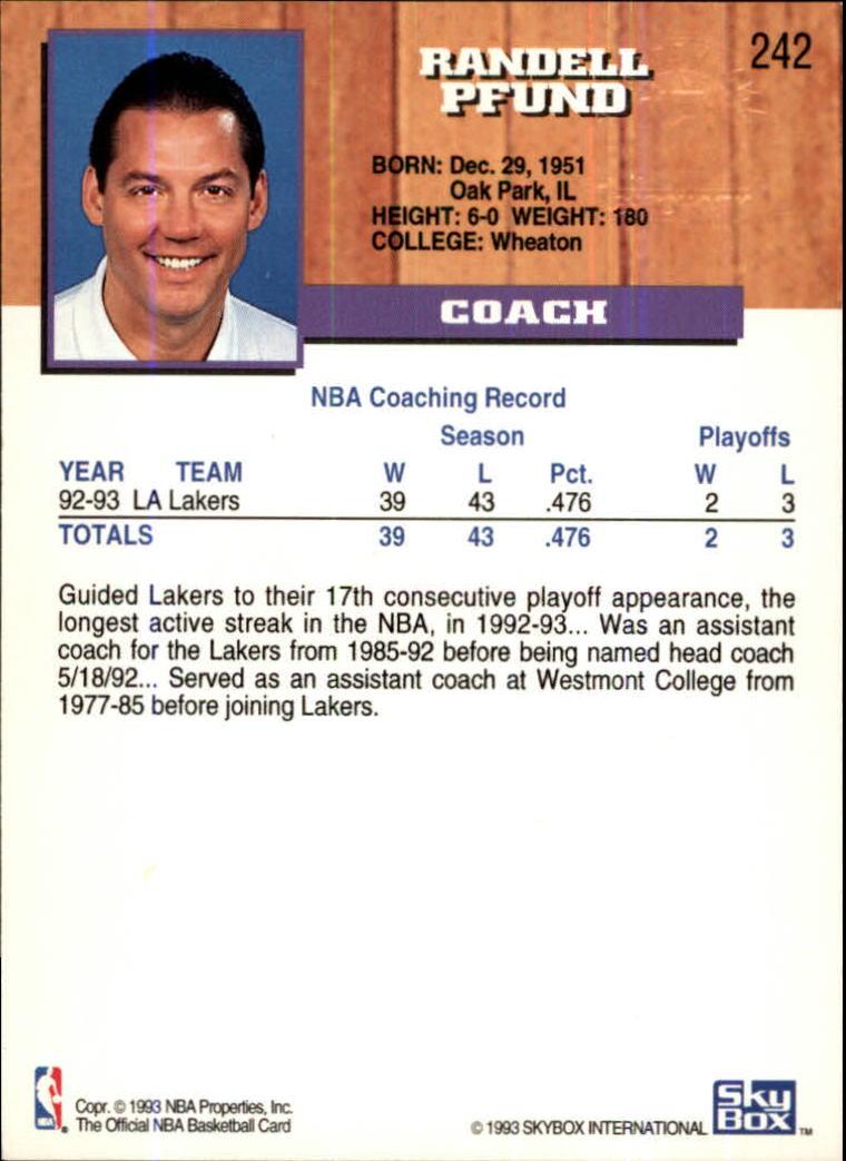 thumbnail 89  - 1993-94 Hoops Fifth Anniversary Gold Basketball Card Pick