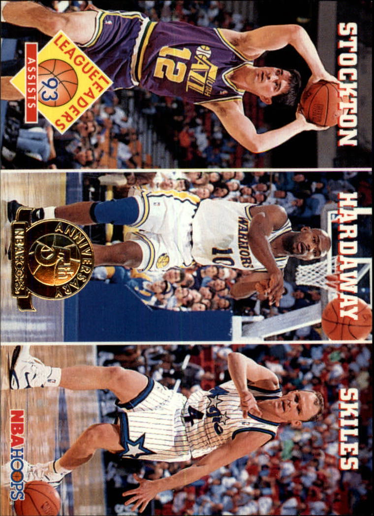 thumbnail 50  - 1993-94 Hoops Fifth Anniversary Gold 251+ (A7037) - You Pick - 10+ FREE SHIP