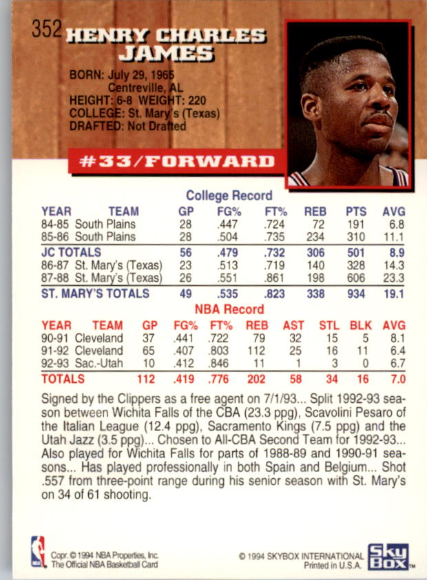 thumbnail 217  - 1993-94 Hoops Fifth Anniversary Gold Basketball Card Pick