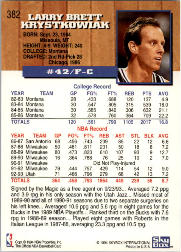 thumbnail 269  - 1993-94 Hoops Fifth Anniversary Gold Basketball Card Pick