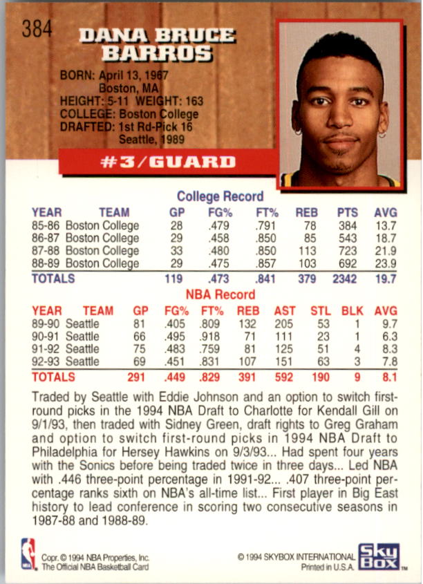 thumbnail 273  - 1993-94 Hoops Fifth Anniversary Gold Basketball Card Pick