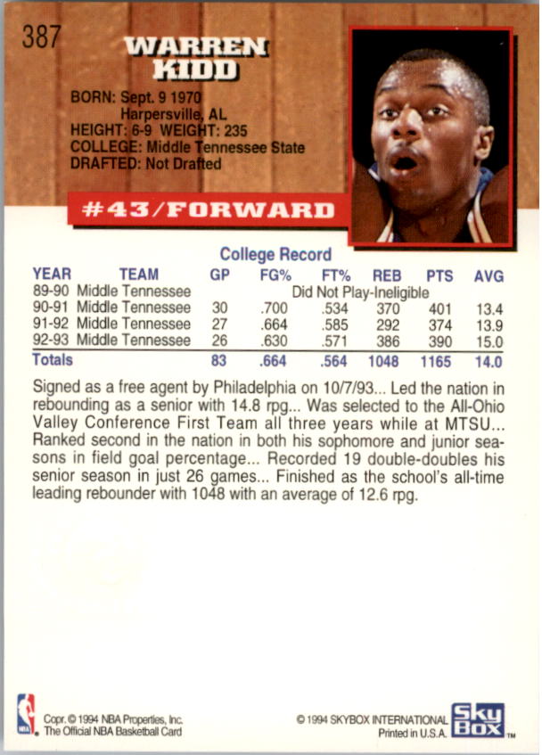thumbnail 249  - 1993-94 Hoops Fifth Anniversary Gold 251+ (A7037) - You Pick - 10+ FREE SHIP