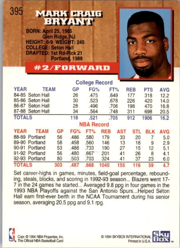 thumbnail 295  - 1993-94 Hoops Fifth Anniversary Gold Basketball Card Pick