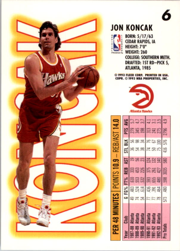1993-94 Fleer Basketball Card Pick 1-250 - Picture 13 of 489