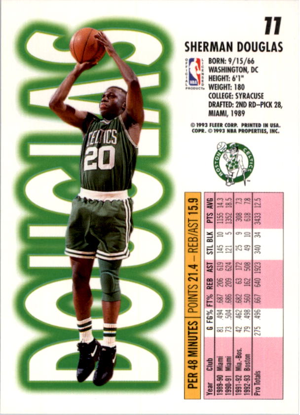 1993-94 Fleer Basketball Card Pick 1-250 - Picture 23 of 489