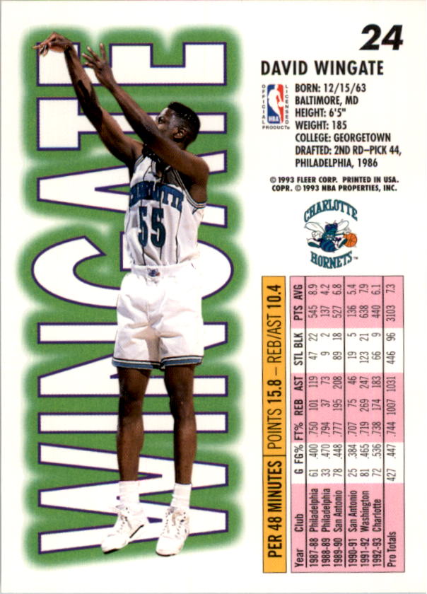 1993-94 Fleer Basketball Card Pick 1-250 - Picture 49 of 489