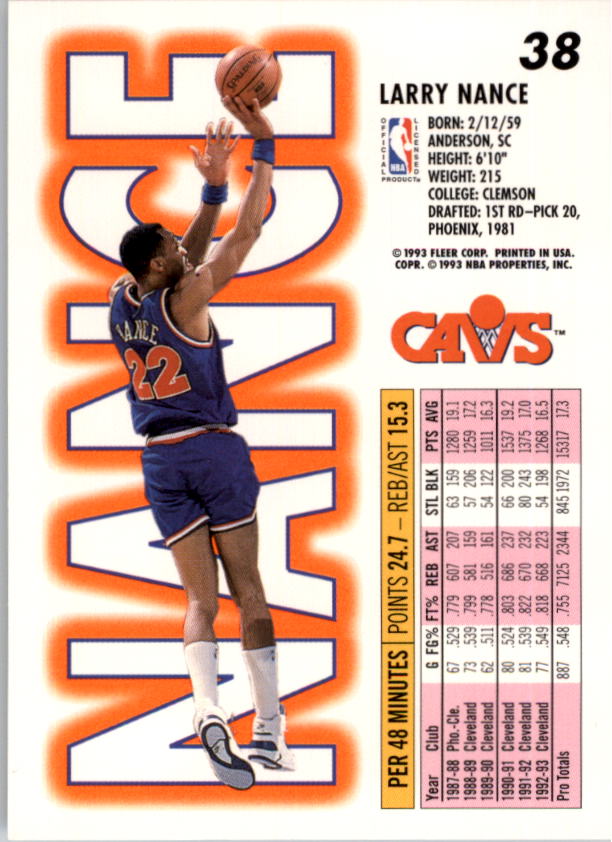 1993-94 Fleer Basketball Card Pick 1-250 - Picture 75 of 489