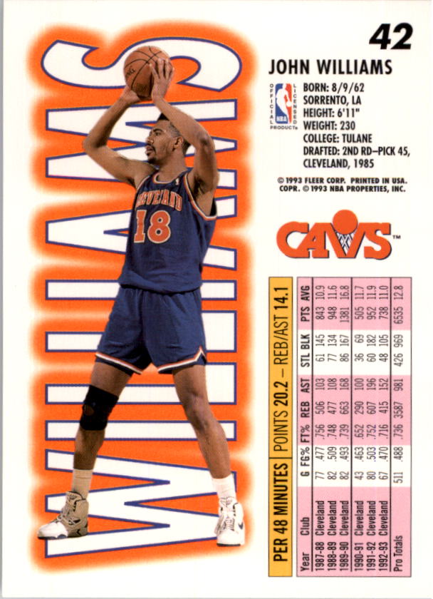 1993-94 Fleer Basketball Card Pick 1-250 - Picture 83 of 489