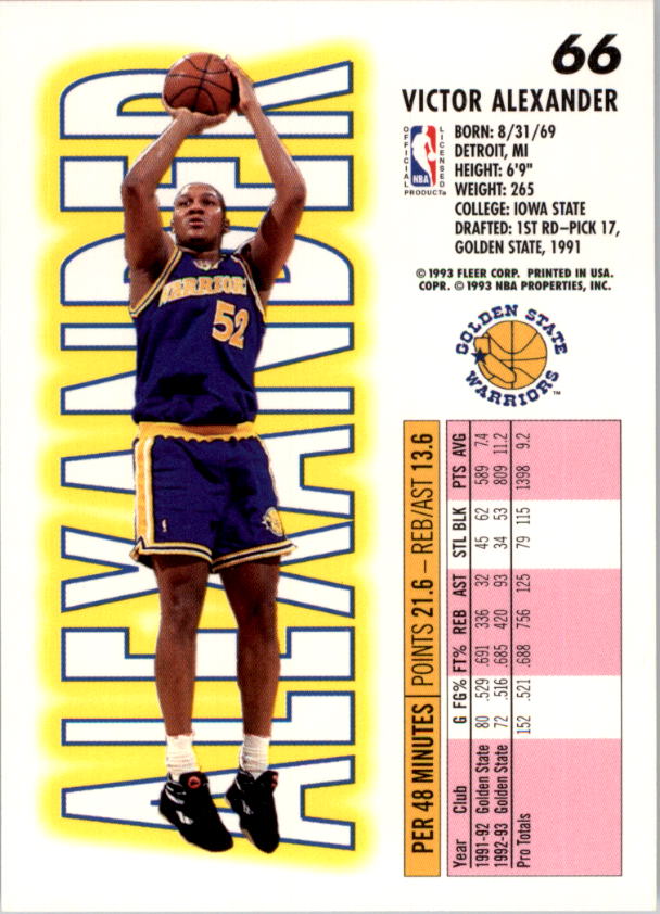 1993-94 Fleer Basketball Card Pick 1-250 - Picture 131 of 489