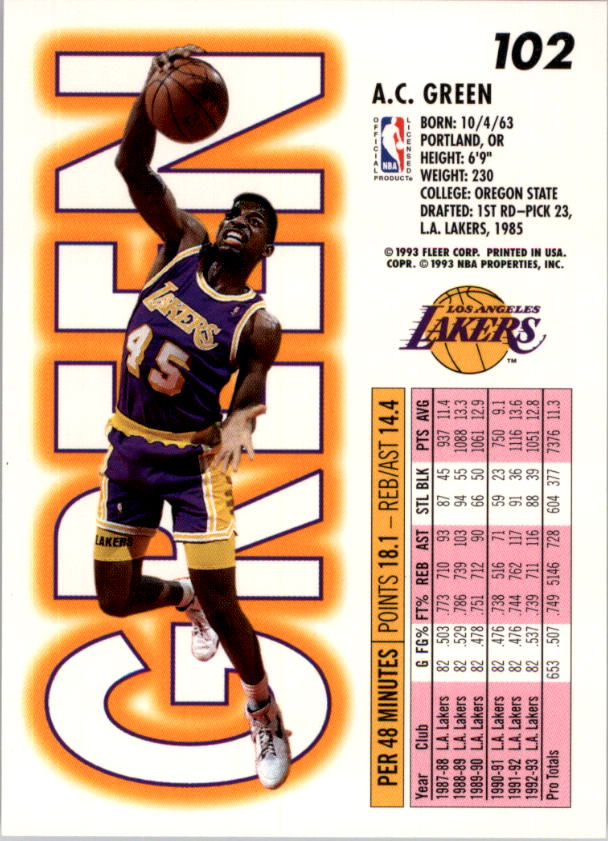1993-94 Fleer Basketball Card Pick 1-250 - Picture 203 of 489
