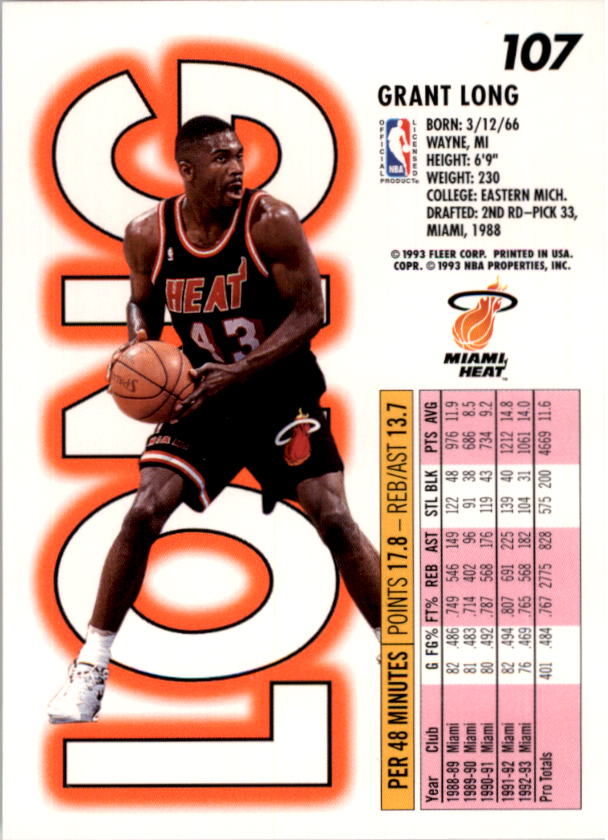1993-94 Fleer Basketball Card Pick 1-250 - Picture 213 of 489