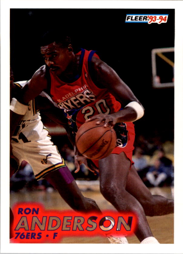 1993-94 Fleer Basketball Card Pick 1-250 - Picture 308 of 489