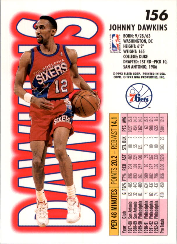 1993-94 Fleer Basketball Card Pick 1-250 - Picture 311 of 489