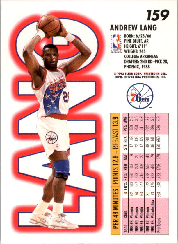 1993-94 Fleer Basketball Card Pick 1-250 - Picture 317 of 489