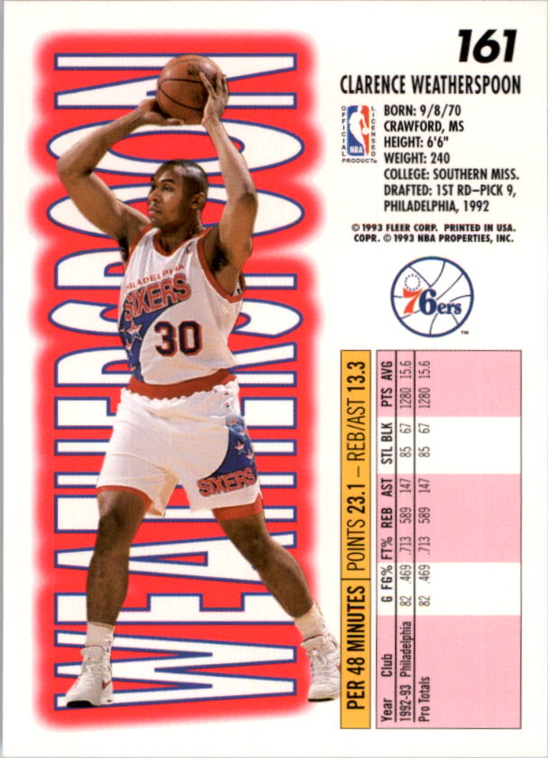 1993-94 Fleer Basketball Card Pick 1-250 - Picture 321 of 489
