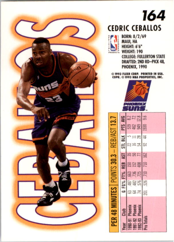 1993-94 Fleer Basketball Card Pick 1-250 - Picture 327 of 489