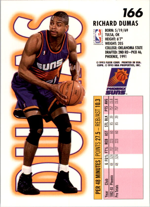 1993-94 Fleer Basketball Card Pick 1-250 - Picture 331 of 489